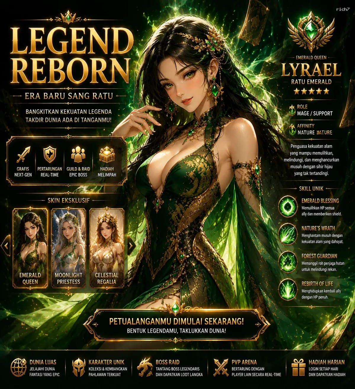 Ulasan tentang Permainan Populer di rich7